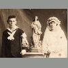 Fernando & sister Olga - First Holy Communion